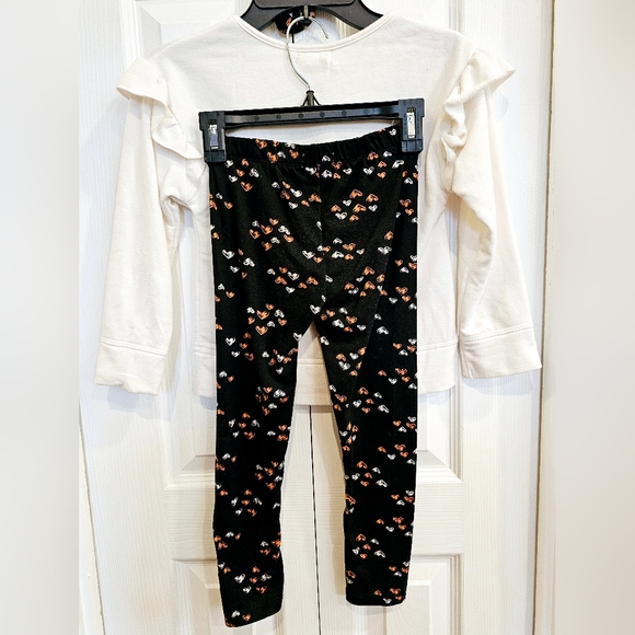 Girls Fall Outfit with Scrunchie Size 5 - Picture 5 of 6